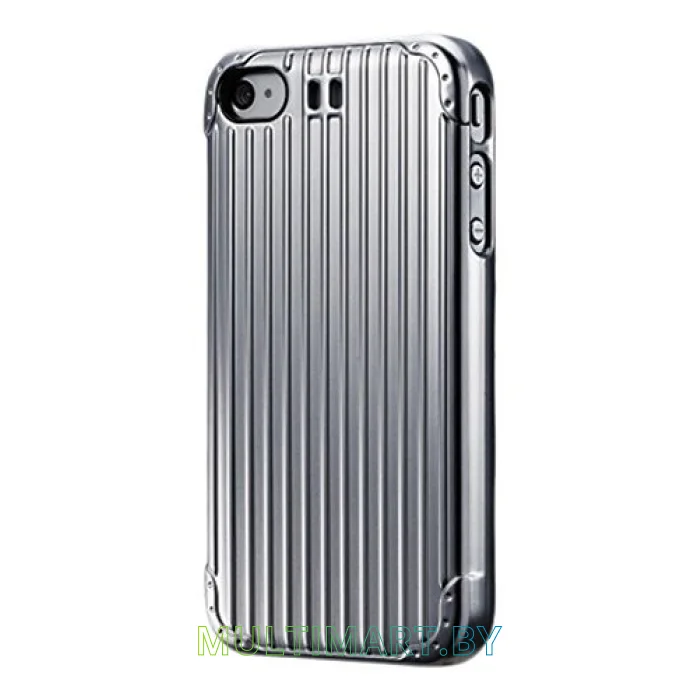 Чехол для телефона Cooler Master Travelers Silver для iPhone 4/4S (серебристый)